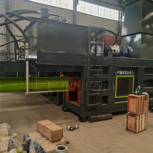 Factory Direct Waste Paper Carton Paper Waste Compacting Baler Unit photo-5
