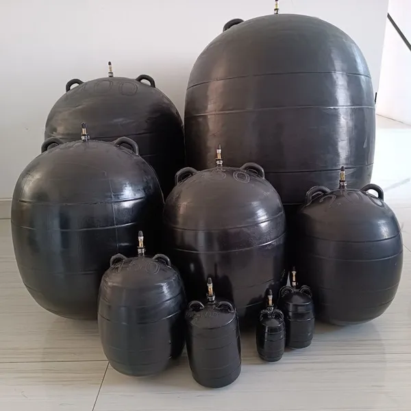 Flexible Pipe Blocking Balloon Custom Size Inflatable Pipe Plug for Municipal Engineering