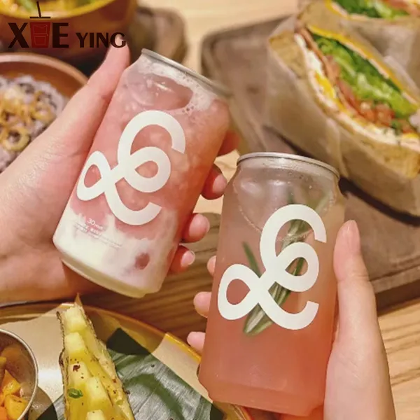 330ml Empty PET Plastic Juice Bottle for Drink Transparent Leak Proof BPA Free Beverage Bottle for Juice Smoothie Business photo-3