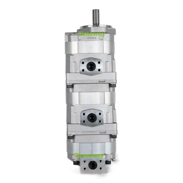 Gear Pump Assembly 705-55-24110 Hydraulic Gear Pump for Repair LW100 Komatsu Wheel Loader Crane Machine photo-5