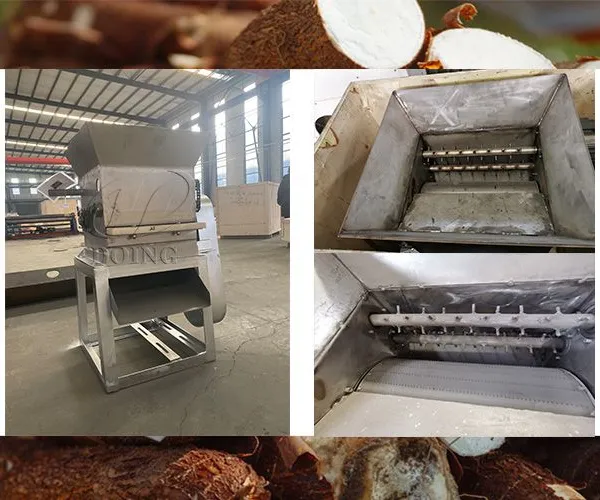 1-2TPH Cassava Garri Making Line Cassava Peeler Cassava Grater Cassava Processing Plant for Attieke and Garri Production