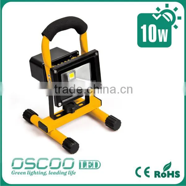 10w Rechargeable Led Flood Light Lithium Battery Portabel IP65 Led Flood Light for Camping Emergency Light photo-3