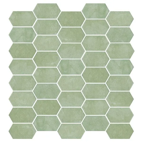 Honeycomb Porcelain Mosaic Tiles for High End Bathroom | Foshan YUPURONG photo-3