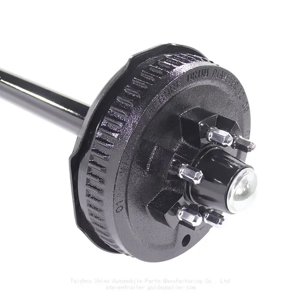 7000 Lb, 8-Hole | Flatbed Trailer, Camper Trailer, Park Mdeol RV, Park Trailer's Spindle Assembly and Through Axle Assembly | One-Piece Axle