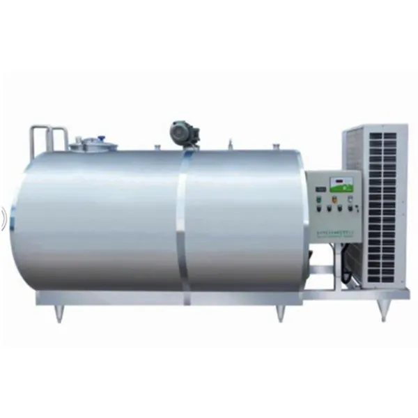 Milk Cooling Tank 1000 Liters Horizontal Milk Cooling Tank Stainless Steel Milk Cooling Storage Price photo-3