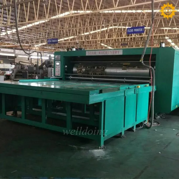 High Speed Corrugated Box Printer Slotter Die Cutter photo-5