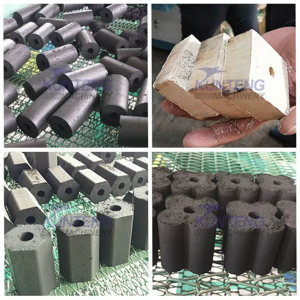 Automatic Hydraulic Charcoal Briquette Equipment Powder Material Forming Machine EPC photo-4