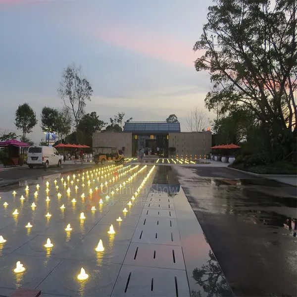 Project Large Outdoor Musical Water Fountain Dry Floor Dancing Feature With Controller for Commercial Public Spaces photo-5