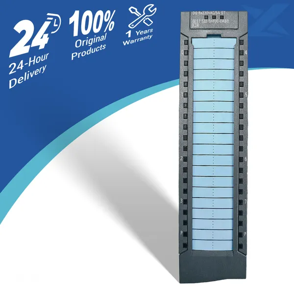 Новый, подлинный модуль цифрового реле с 8 каналами вывода 6ES7522-5HF00-0AB0 Siemens SIMATIC S7-1500 для ПЛК