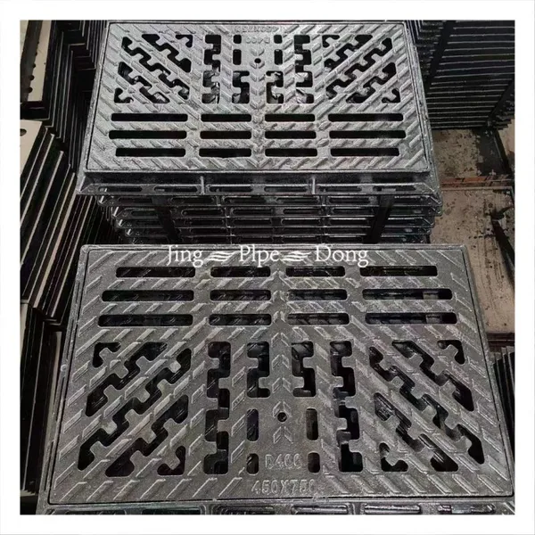 Cast Iron Manhole Cover for Sewage, Complying With EN124 Standard, Available in Grades A15, B125, C250, D400, E600, F900 photo-6