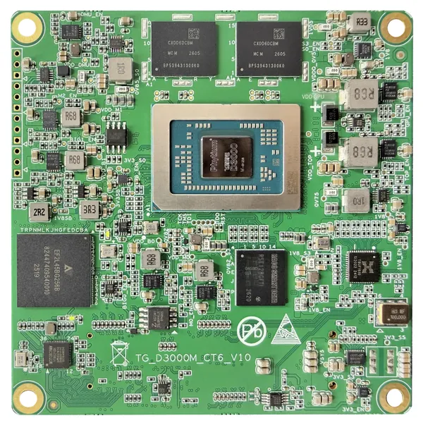 Tg-d3000m Core Board, Made Entirely in China, Shenzhen Tongguang Information, Phytium