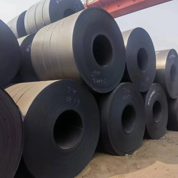 Hot Rolled Carbon Steel Coil, Black Hot Roll Surface, Custom Cutting Available