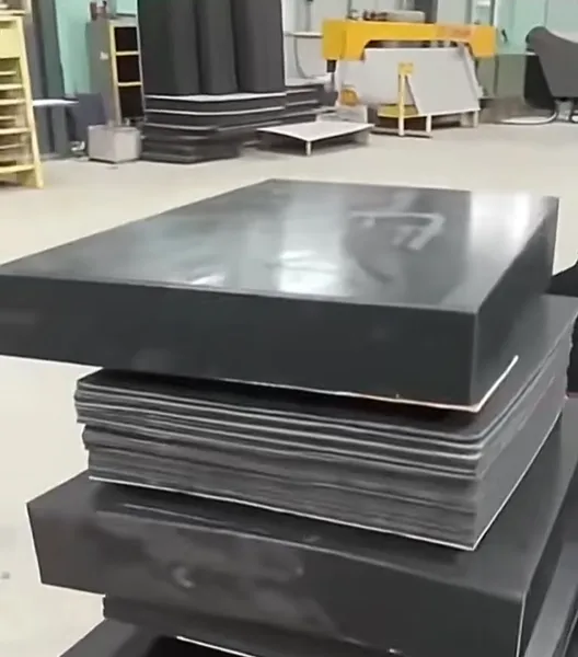 Custom Natural Neoprene Rubber Elastomeric Bridge Bearing Pad for Civil Engineering