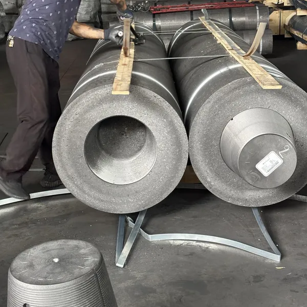 Industrial Graphite Electrode Nipples For EAF & LF Furnace Steel Production