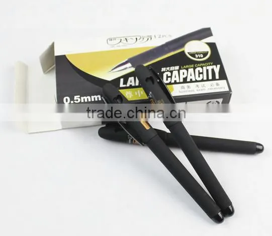 Extra Large Capcacity Black Business Pen Gel 0.5mm Suitable for Office photo-2