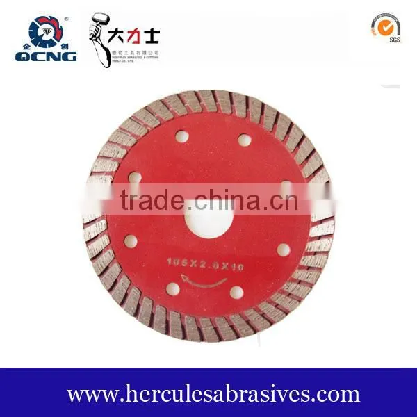 Good Quality Continuous Rim Electroplated Cutting Diamond Blade With Straight Protections photo-4