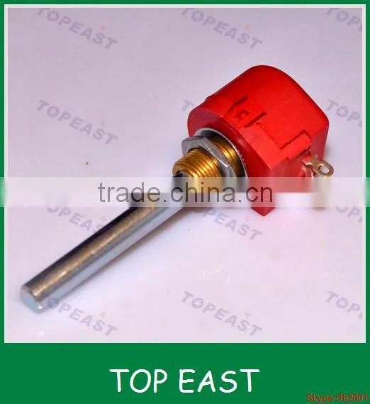 RED Colr Carbon Film 100k Rotary Wirewound Long Shaft Potentiometer