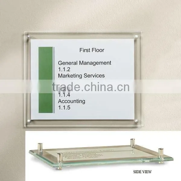 Wall Mounted Plastic Billboard Frame