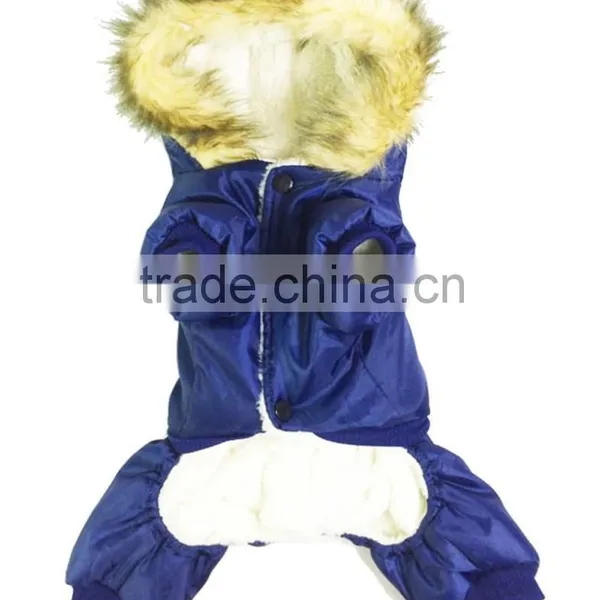 Fit for Winter Stylish the Arctic Ocean Blue Dog Skiwear Pet Apparels photo-2