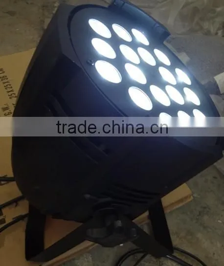 DJ Light Rgbw 4in1 Quad Color LED Par Light 18x12w Dmx Stage Lighting photo-2