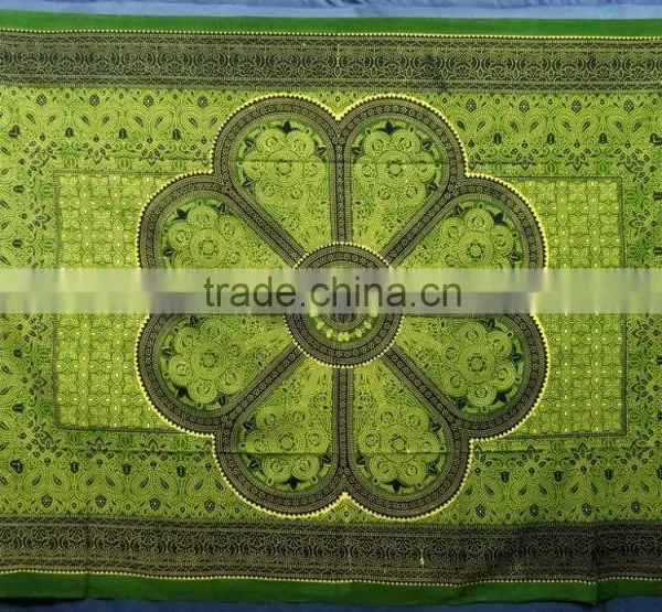 Ethnic Vintage Bedsheet Home Decor Bedspread Gypsy Bed Cover photo-2