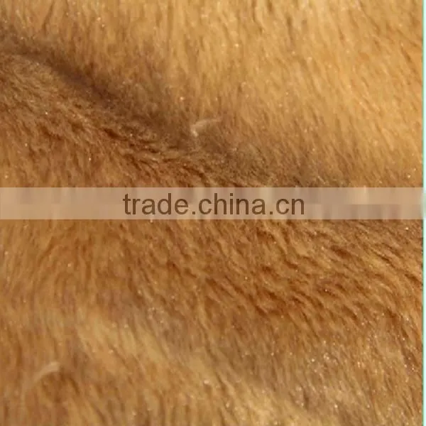 Changshu Hot Selling PV Plush Fabric for Soft Clothes photo-3