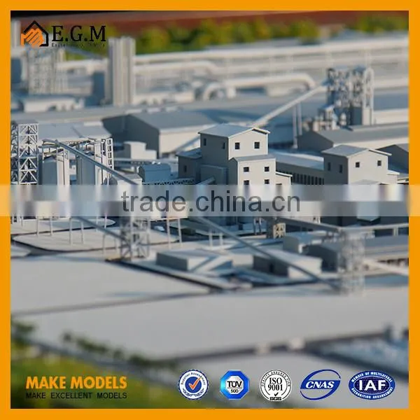 3d Architectural Visualization Design Industrial Factory Model photo-2