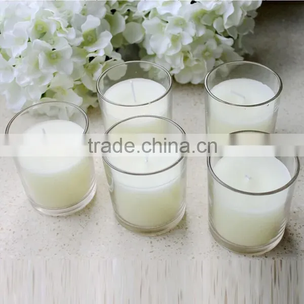 Pink Scented Candle in a Jar/scented Soy Wax Candle/Jar Candle Flameless photo-6