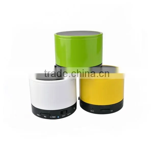Hot Sale TF Card Funcation Wireless Mini Low Price Led Light Bluetooth Speaker photo-3