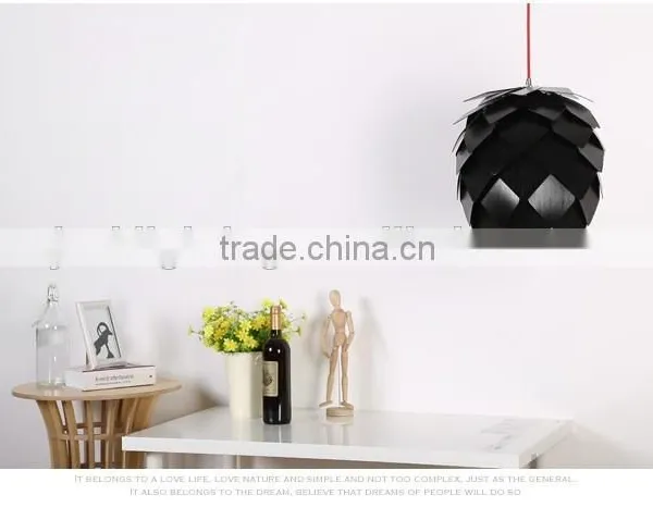 LED Pendant Light JK-8005B-26 Japanese Style Wooden Hanging Lamp Chandelier Pendant for Decoration photo-2