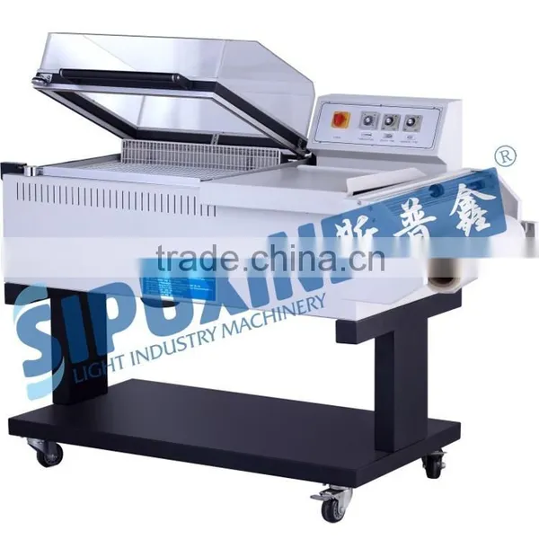 Sipuxin_Semi automatic sealing and cutting shrink wrapping machine
