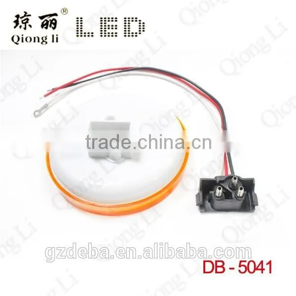4" 12V 24V Round Stop Turn Tail Light for Truck photo-3