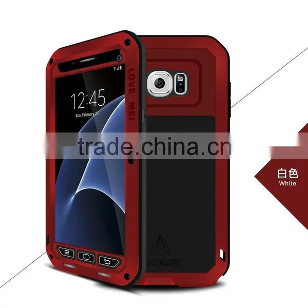 Love Mei Shockproof Soft TPU Full Rubber Back Case for Samsung Galaxy S7 MT-5497 photo-2