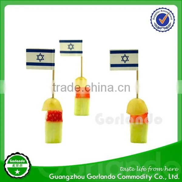 Mixture Nations Cocktail Toothpicks Flags Food Grade Made in China photo-3