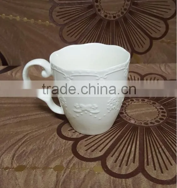 Custom Embossed Mug, Mug White for Sublimation,coffee Mug Porcelain photo-4