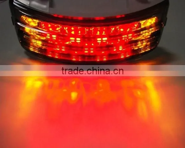 LED Motorcycle Integrated Tail Light for Harley Davidson Street Glide FLHX Tri-Bar 2006-2009 photo-4