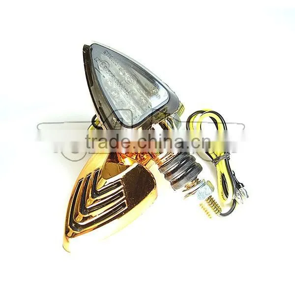 BJ-SL-021 Hot Sale Triangle 12V E-mark LED Turn Signal Indicator Light Motorcycle photo-3
