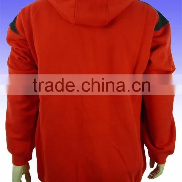 100% Cotton Plain Hoodie/gym Hoodie Men photo-2