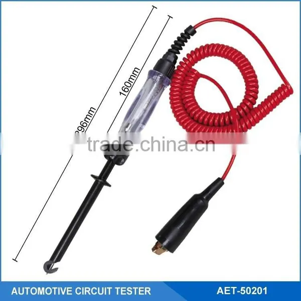 Automotive 12V Circuit Tester Pen With Dual Color LED Indicators, Hook Heavy Duty Logic Probe,2 in 1 photo-2