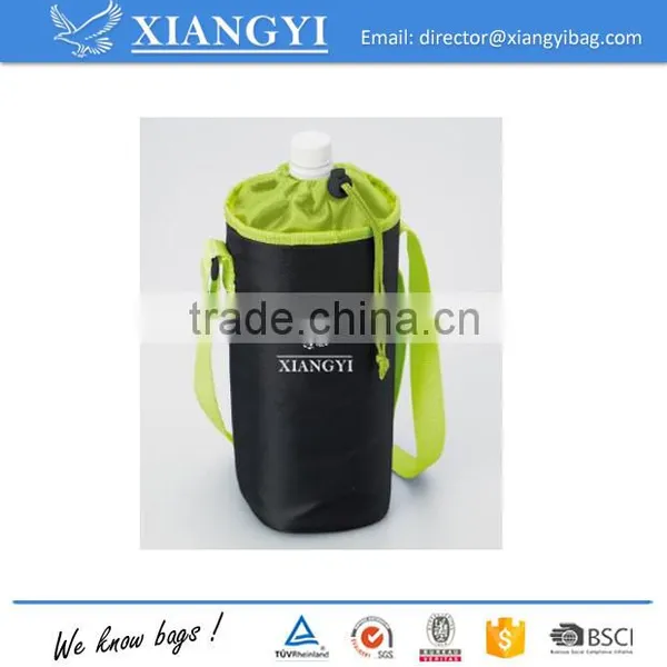 Fashionable Shoulder Strap Single Water Bottle Cooler Bag 1bottle Wine Cooler Bag for Outdoor Activities Supplier's Choice photo-3