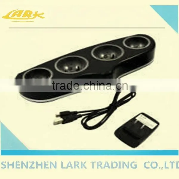2015 newest quad charging station for ps3 move / 4 controller charging station