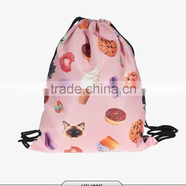 Cheap Promotion Drawstring Shoe Bag Backpack Manufacturers China photo-3