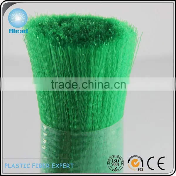 Crimped Poly Plastic Fiber in Different Colours and Diameters Can be Customized Popular With Buyers photo-3