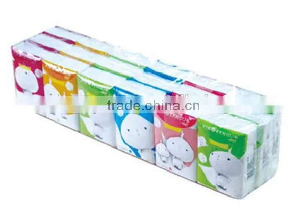 3-Ply Pocket Packs Facial Tissues (10 Packs of 8 Tissues) Total 80 Tissues photo-3