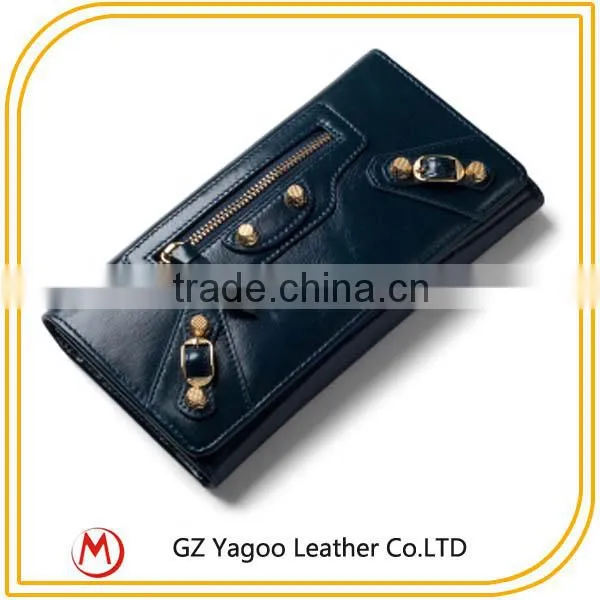 2016 Cheap Handmade PU Leather Wallet Ladies Wallets From China photo-3