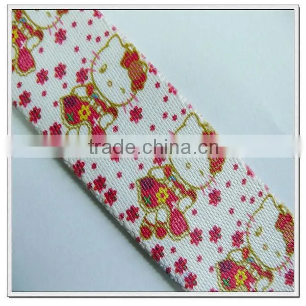 1.5 Inch Wide Custom Double Side Printed Polyester Webbing Band photo-3