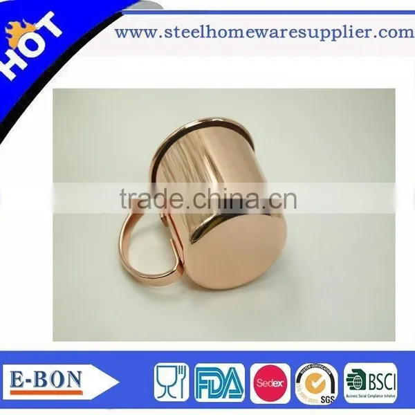 Hot Sale Pure Coper Manufacturer Moscow Mule Copper Solid Mug Quality Choice photo-4