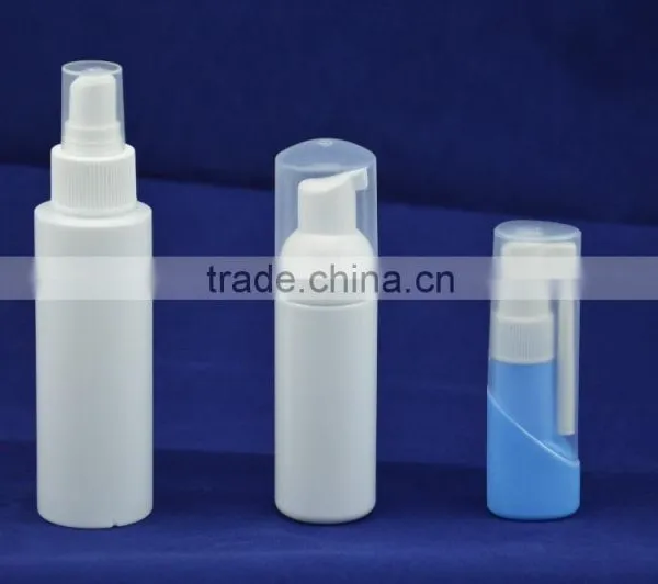 High Quality Plastic Spray Bottle HDPE Round Liquid Pills Bottle Plastic Package Quality Choice Most Popular