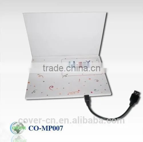 Music Greeting Card/greeting Card for Holidays and Promotion/customized Music Card photo-3