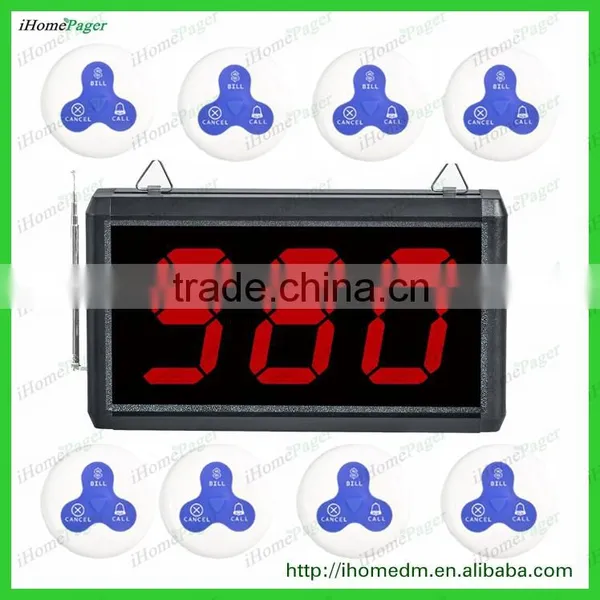 Wireless Guest Paging System Restaurant Calling